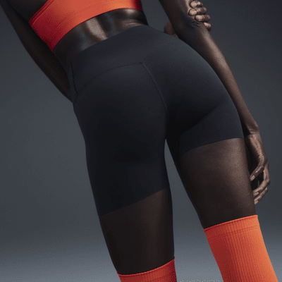 Nike ZenvyBike-Shorts mit sanftem Halt und hohem Taillenbund für Damen (ca. 12 cm) Begrenztes Angebot
