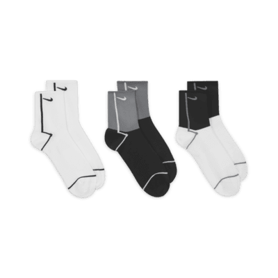 Nike Everyday Plus LightweightTrainings-Knöchelsocken für Damen (3 Paar) Online Shopping