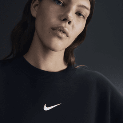 Nike Sportswear Phoenix FleeceOversize-Damen-Sweatshirt mit Rundhalsausschnitt Heißer Verkauf
