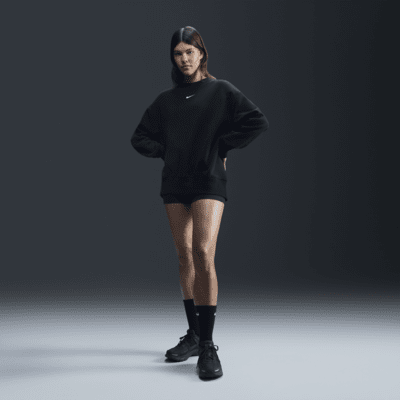 Nike Sportswear Phoenix FleeceOversize-Damen-Sweatshirt mit Rundhalsausschnitt Heißer Verkauf