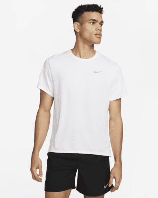 Nike MilerNike Dri-FIT UV Kurzarm-Laufoberteil für Herren