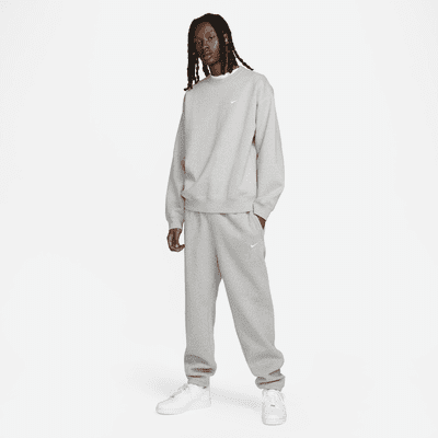Nike Solo SwooshFleece-Rundhalsshirt für Herren Tiefpreis