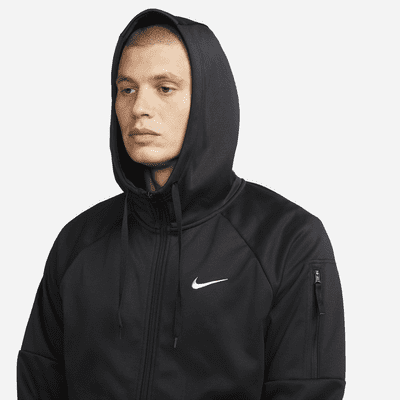 Nike ThermaTherma-FIT Fitness-Oberteil mit durchgehendem Reißverschluss für Herren Neueste Stile