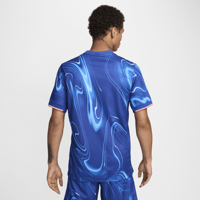 FC Chelsea 2024/25 Stadium HomeNike Replika-Fußballtrikot mit Dri-FIT-Technologie (Herren) Kostenlose Rückgabe