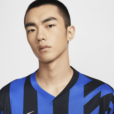 Inter Mailand 2024/25 Stadium HomeNike Replika-Fußballtrikot mit Dri-FIT-Technologie (Herren) Bis zu 60% Rabatt