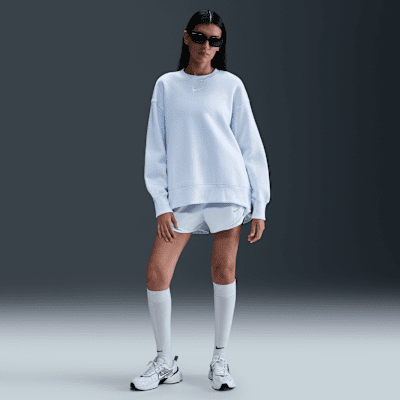 Nike Sportswear Phoenix FleeceOversize-Damen-Sweatshirt mit Rundhalsausschnitt Exklusivangebot