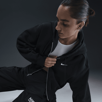 Nike Sportswear Phoenix Fleeceweite verkürzte Kapuzenjacke (Damen) Preisnachlass