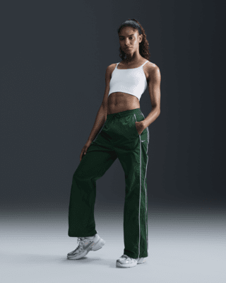 Nike WindrunnerWebhose mit offenem Saum und hohem Taillenbund (Damen)