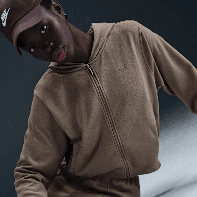 Nike Sportswear Chill TerryFrench Terry-Hoodie mit durchgehendem Reißverschluss für Damen Exklusive Angebote
