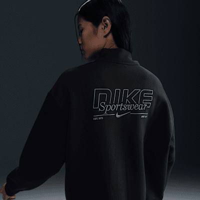 Nike SportswearFleece-Oberteil mit Viertelreißverschluss für Damen Tiefpreis