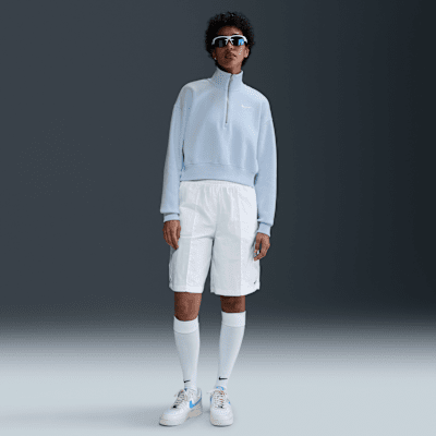 Nike Sportswear Phoenix FleeceKurz-Sweatshirt mit Halbreißverschluss für Damen Begrenzte Freigabe