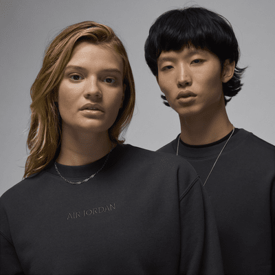 Air Jordan WordmarkFleece-Sweatshirt mit Rundhalsausschnitt für Herren Bis zu 60% Rabatt