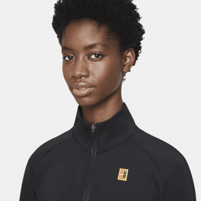 NikeCourtTennisjacke mit durchgehendem Reißverschluss für Damen Speichern exportieren