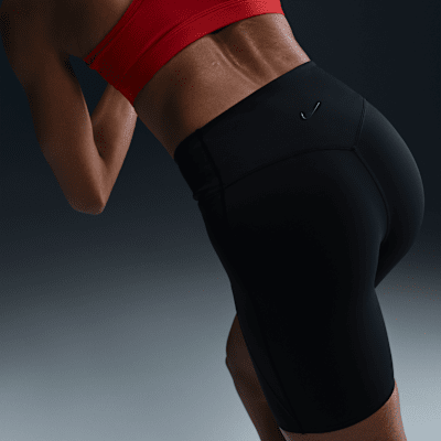 Nike UniversaBike-Shorts mit mittlerem Halt hohem Bund und Taschen für Damen (ca. 20 cm) Blitzverkäufe