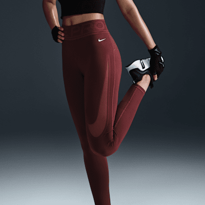 Nike Pro SculptLeggings in voller Länge mit hohem Bund für Damen Kostenloser Versand