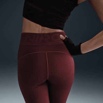 Nike Pro SculptLeggings in voller Länge mit hohem Bund für Damen Kostenloser Versand