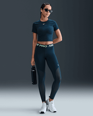 Nike ProLeggings in voller Länge mit Mesh-Einsatz (Damen) Fabrikpreis