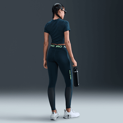 Nike ProLeggings in voller Länge mit Mesh-Einsatz (Damen) Fabrikpreis