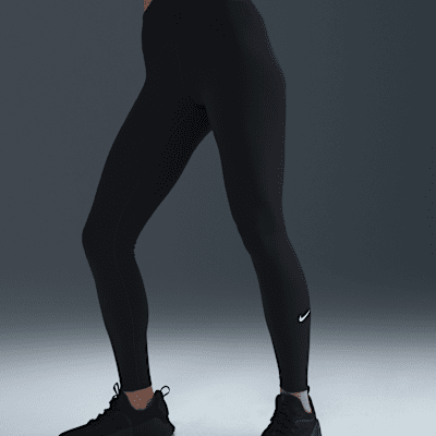 Nike OneLeggings in voller Länge mit hohem Bund für Damen Rabatt