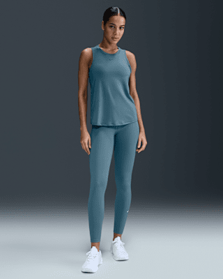 Nike OneLeggings in voller Länge mit hohem Bund für Damen