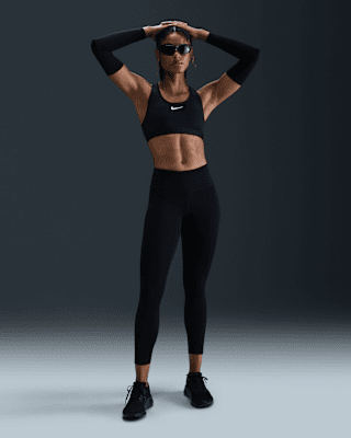 Nike Fast7/8-Leggings mit mittelhohem Bund für Damen