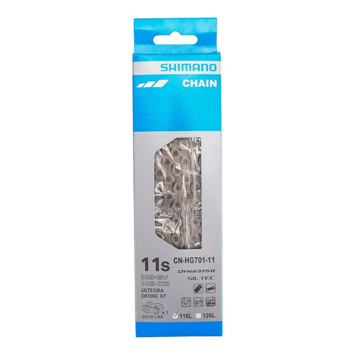 Kette 11V SHIMANO CN-HG701-11 Quick Link E-Bike Rated 50% Rabatt für begrenzte Zeit