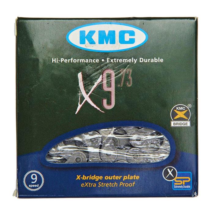 9V KMC X9 Kette Grau Räumungsverkauf