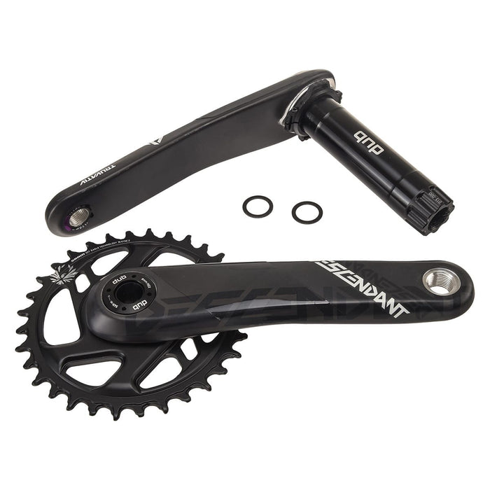 12-fach Mono Kettenblatt TRUVATIV EAGLE DESCENDANT CARBON BOOST DUB Direct Mount Schwarz Meist gekauft