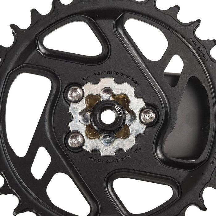 12-fach Mono Kettenblatt TRUVATIV EAGLE DESCENDANT CARBON BOOST DUB Direct Mount Schwarz Meist gekauft