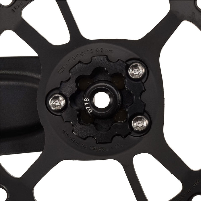 12-fach Mono Kurbelgarnitur TRUVATIV EAGLE DESCENDANT ALU 6K BOOST DUB Direct Mount Schwarz Sonderangebot