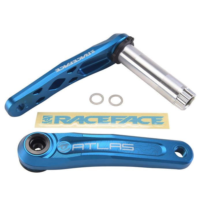 Kurbeln RACE FACE ATLAS CINCH Gehäuse 68/73 mm Blau Jubiläumsangebot