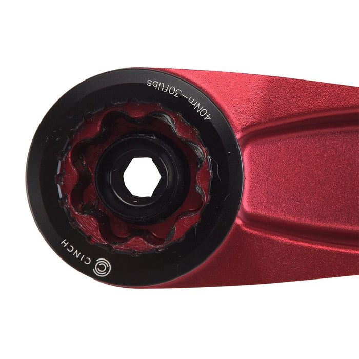 Kurbeln RACE FACE ATLAS CINCH Gehäuse 68/73 mm Rot Lagerräumung