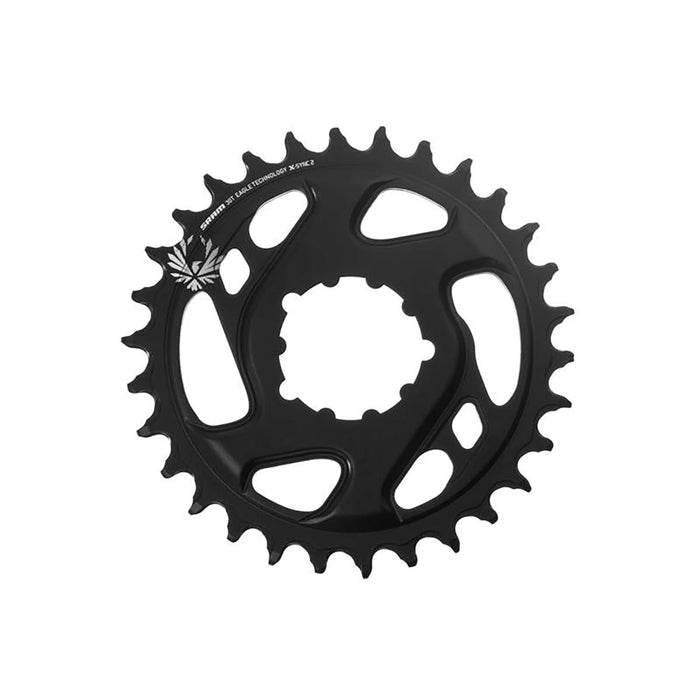 Kettenblatt Mono SRAM X-SYNC2 EAGLE 12V Direct Mount Offset 6mm Alu Schmiede Schwarz