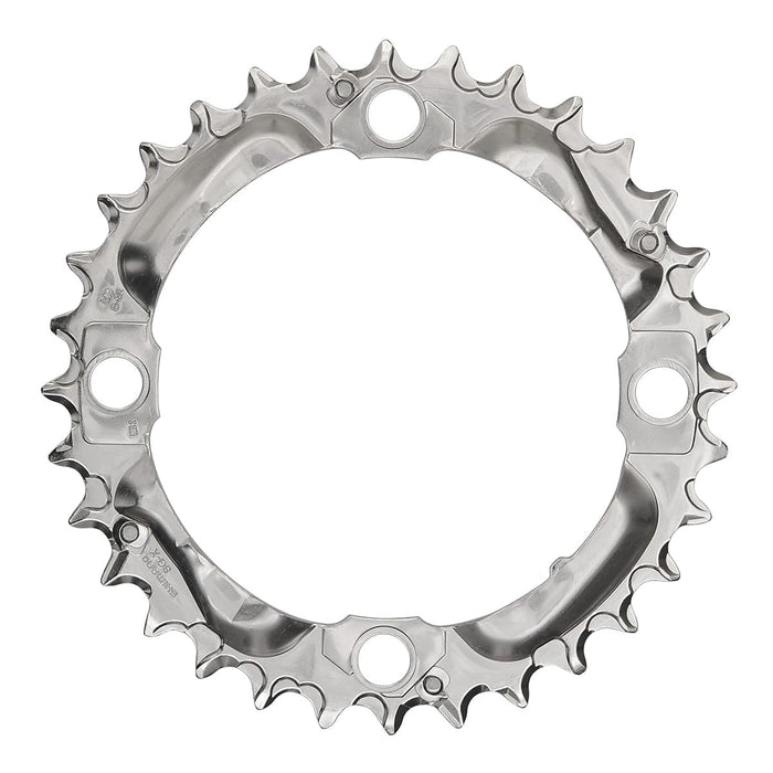 Kettenblatt Zwischen SHIMANO DEORE M530 9-fach 4-Loch 104mm Silber