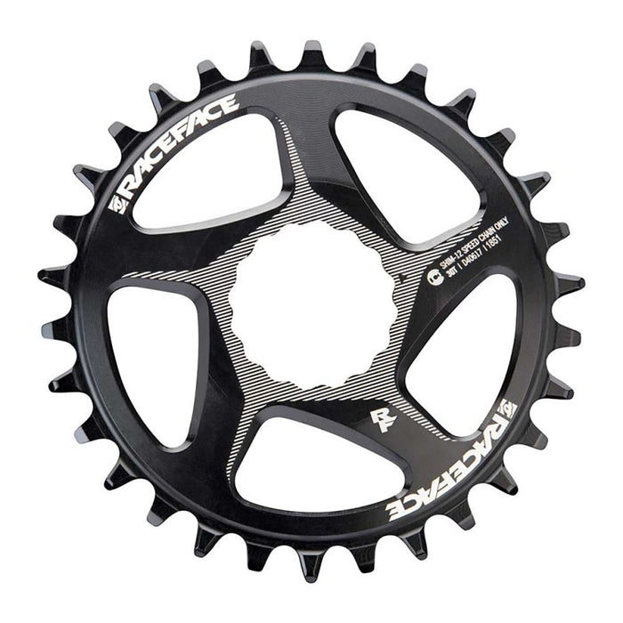 RACE FACE 12V Direct Mount Kettenblatt Mono SHIMANO kompatibel Schwarz