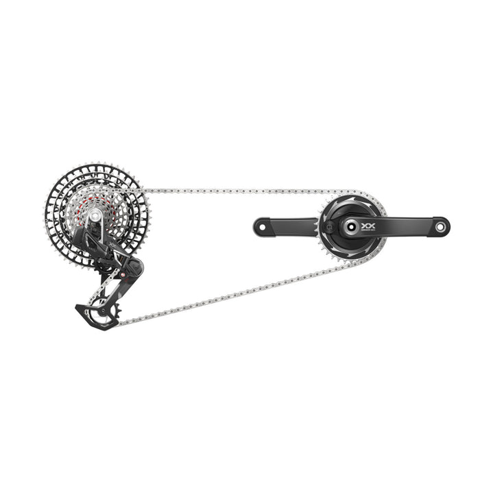 Gruppe SRAM XX-SL EAGLE POWERMETER T-Type AXS Q174 DUB 34 Zähne 10/52 Riesige Ersparnisse