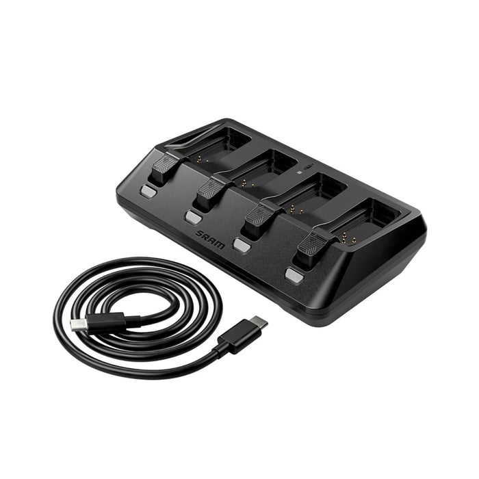 SRAM AXS 4-Port Simultan-Ladegerät + USB-C-Kabel Letzte 3 Tage