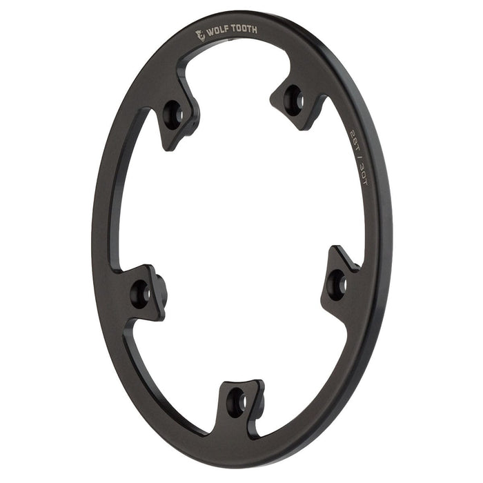 Bash Guard WOLF TOOTH für Kettenblatt Direct Mount WOLF TOOTH Inox Schwarz 2025