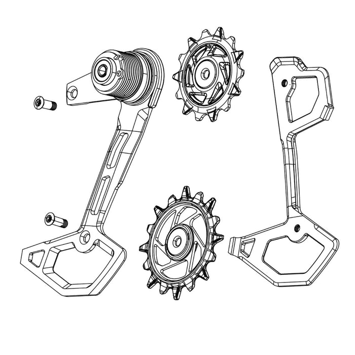 12V SRAM X0 T-TYPE EAGLE AXS Schaltauge hinten komplett Letzte 2 Tage