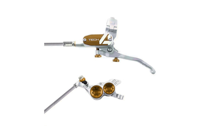Vorderradbremse HOPE TECH 4 V4 Aviation Silber/Bronze 50% Rabatt mit kostenlosem Versand