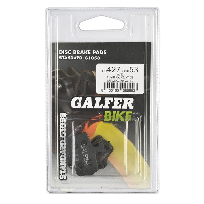 GALFER STANDARD Semi-Metallic Bremsbeläge Avid/Sram Elixir / XX / X0 / DB / Level / Level T / Level TL Lagerräumung