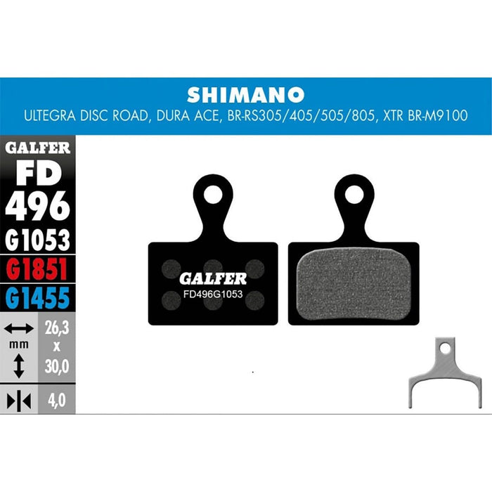 GALFER STANDARD Semi-Metallic Bremsbeläge Shimano XTR BR-M9100 / Ultegra / Dura-Ace / RS305-405-505-805 Zeitlich begrenztes Angebot